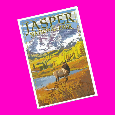 Jasper National Park Postcard