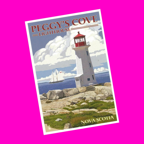 Nova Scotia - Peggy's Cove Lighthouse Postcard