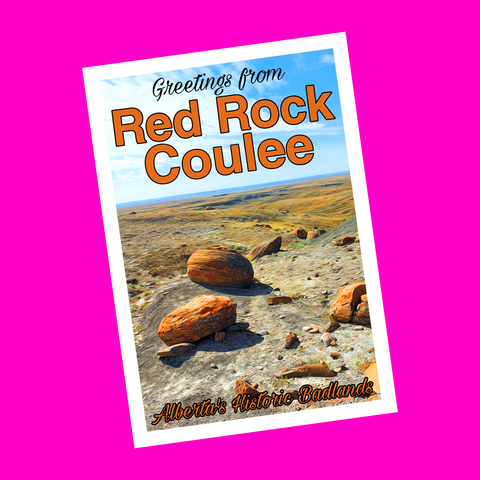 Red Rock Coulee Postcard