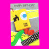 Birthday Walkman Card