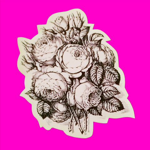 Flower Tattoo Sticker