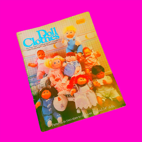 Doll Clothes Pattern Book