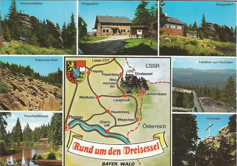 Germany - Bavaria - Around Dreisessel Postcard