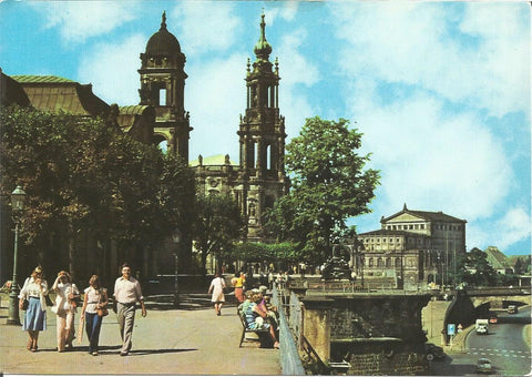 Germany - Dresden - Bruhl's Terrace Postcard