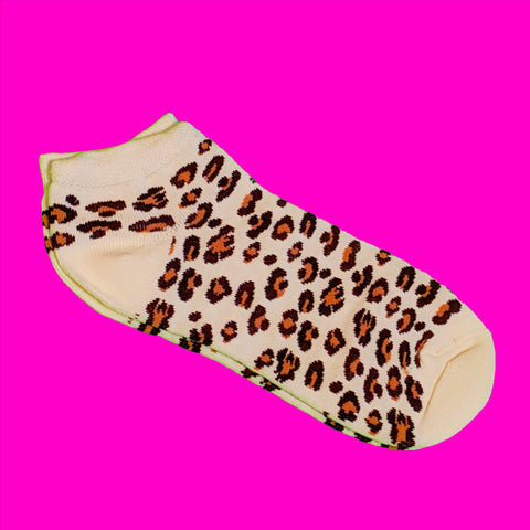 Leopard Ankle Socks - More Colours!
