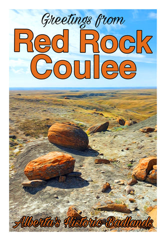 Red Rock Coulee Postcard