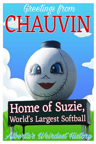 Chauvin - Suzie Softball Postcard