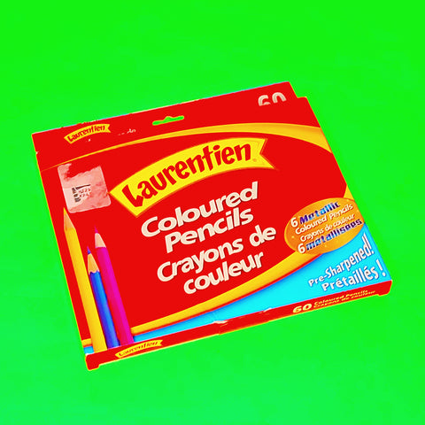 Laurentien Coloured Pencils - 60 Count Box