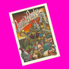 Queensize Party Postcard