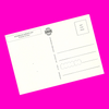 Queensize Party Postcard