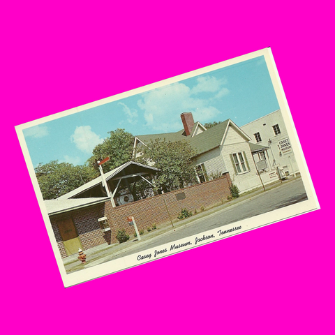 USA - Tennessee - Jackson - Casey Jones Museum Postcard