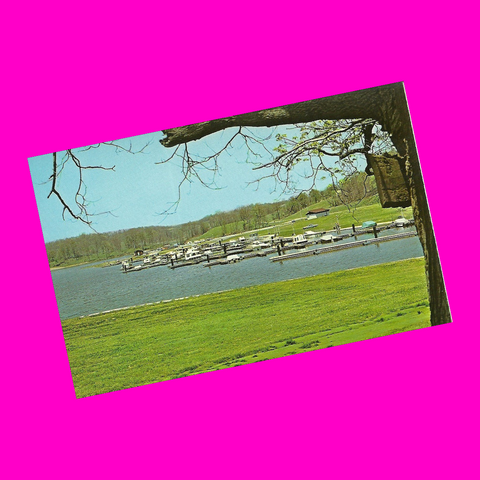USA - Ohio - Cambridge - Salt Fork State Park Marina Postcard