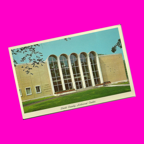USA - Ohio - Canton - Stark County Historical Center Postcard