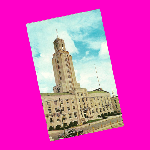 USA - Rhode Island - Pawtucket - City Hall Postcard