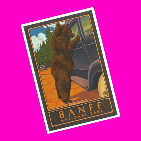 Banff National Park Postcard