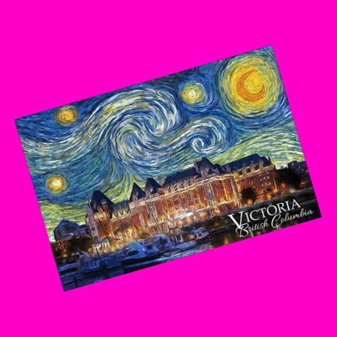 Victoria - Starry Night Postcard