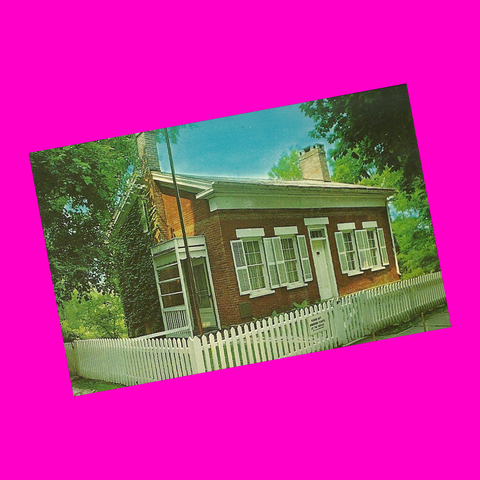USA - Ohio - Milan - Thomas Edison Birthplace Postcard