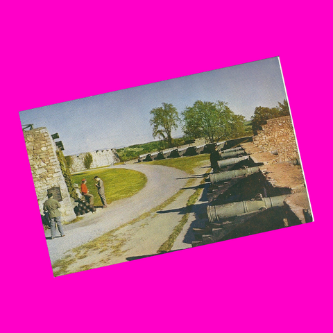 USA - New York - Fort Ticonderoga Canons Postcard
