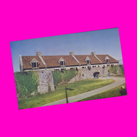 USA - New York - Fort Ticonderoga Main Entrance Postcard