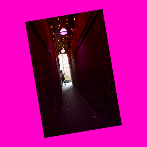 Victoria - Fan Tan Alley Postcard
