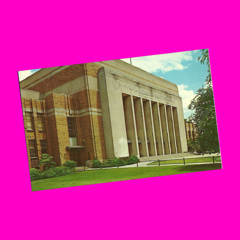 USA - Michigan - Battle Creek - W.K. Kellogg Auditorium Postcard