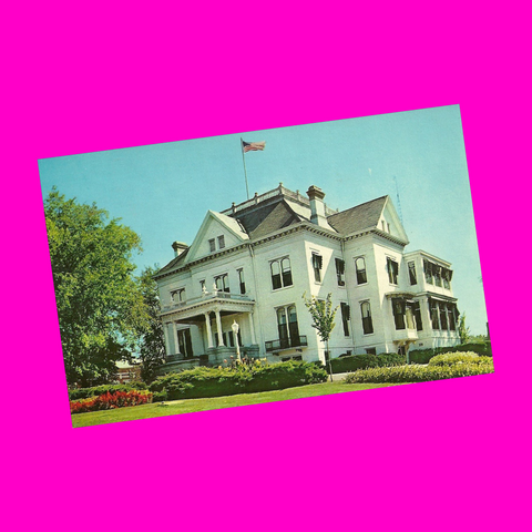 USA - Illinois - Springfield - Governor's Mansion Postcard
