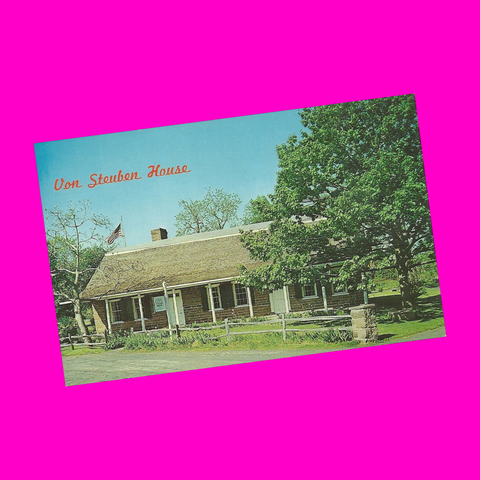 USA - New Jersey - North Hackensack - Von Steuben House Postcard