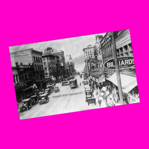 Vancouver - Granville Street Postcard