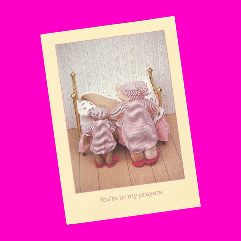 In My Prayers Postcard