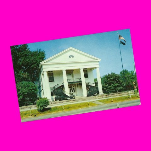 USA - South Carolina - Winnsboro - Farifield County Courthouse Postcard