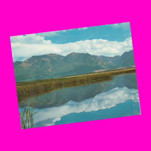 USA - Montana - Mission Range Postcard