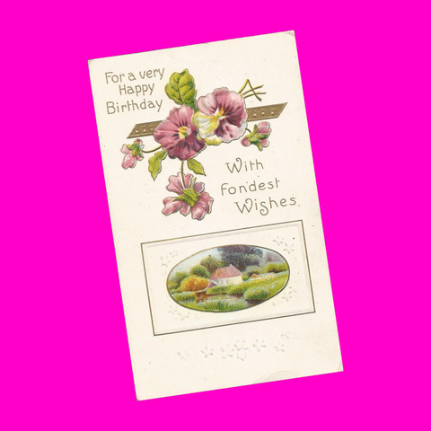 Happy Birthday Postcard