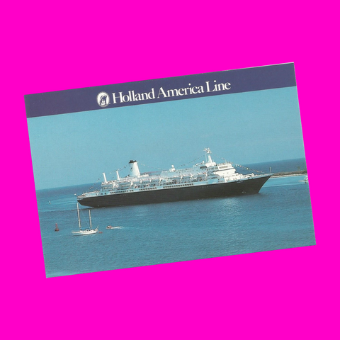 Holland America Cruiselines Postcard