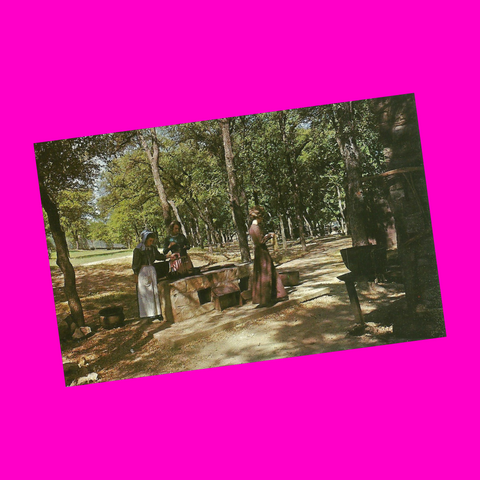 USA - Texas - Fort Worth - Log Cabin Village Postcard
