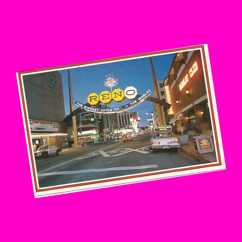 USA - Nevada - Reno Postcard Set