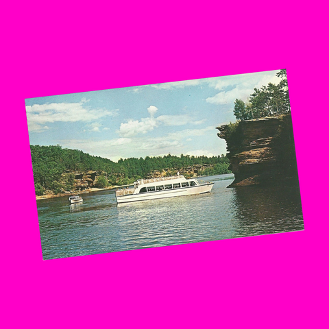 USA - Wisconsin - Wisconsin Dells - Hawk's Beak Postcard