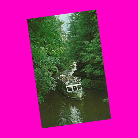 USA - Wisconsin - Wisconsin Dells - Cold Water Canyon Postcard