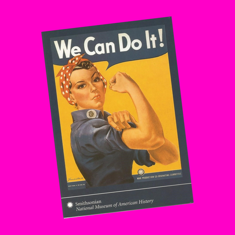 Rosie Riveter Postcard