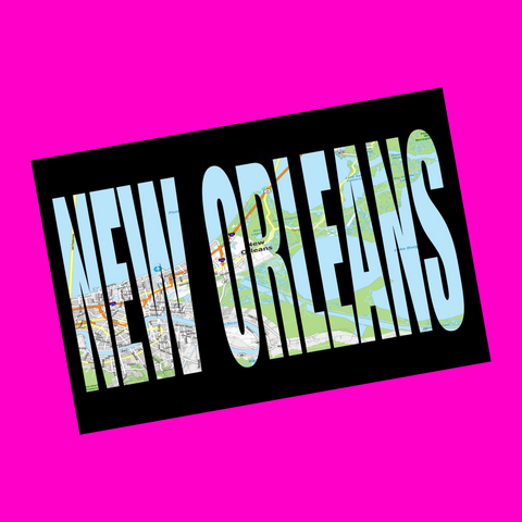 New Orleans - City Streets Postcard