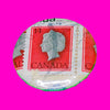 Postage Stamp Pinback Button - More Styles!