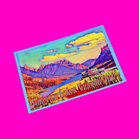 Waterton - Prince of Wales Hotel Postcard