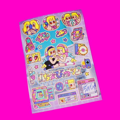 Tech Girls Sticker Sheet
