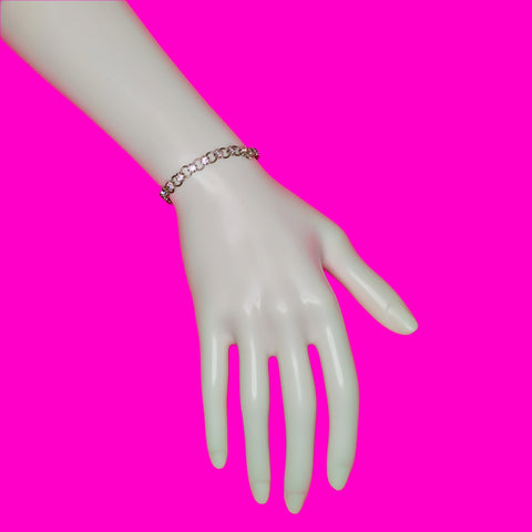 Rhinestone Tennis Bracelet