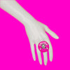 Pink Skull Ring