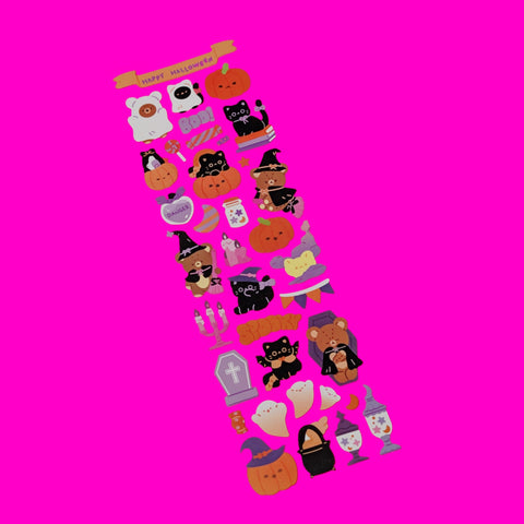 Kawaii Animals Sticker Sheet - More Styles!
