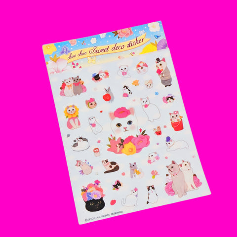 Choo Choo Sweet Deco Sticket Set
