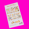 Paper Dolls Sticker Set
