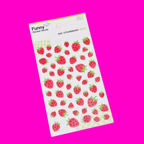 Felt Deco Sticker Sheet - More Styles!