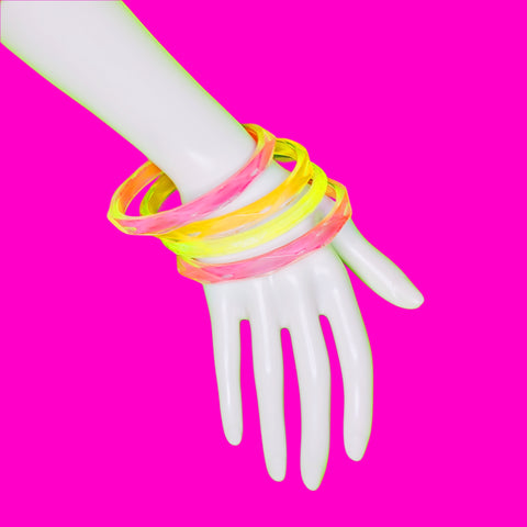 Faceted Bangle Bracelet - More Styles!