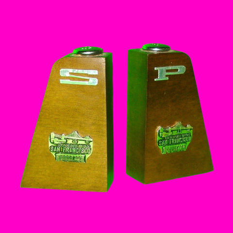 San Francisco Souvenir Salt & Pepper Shakers